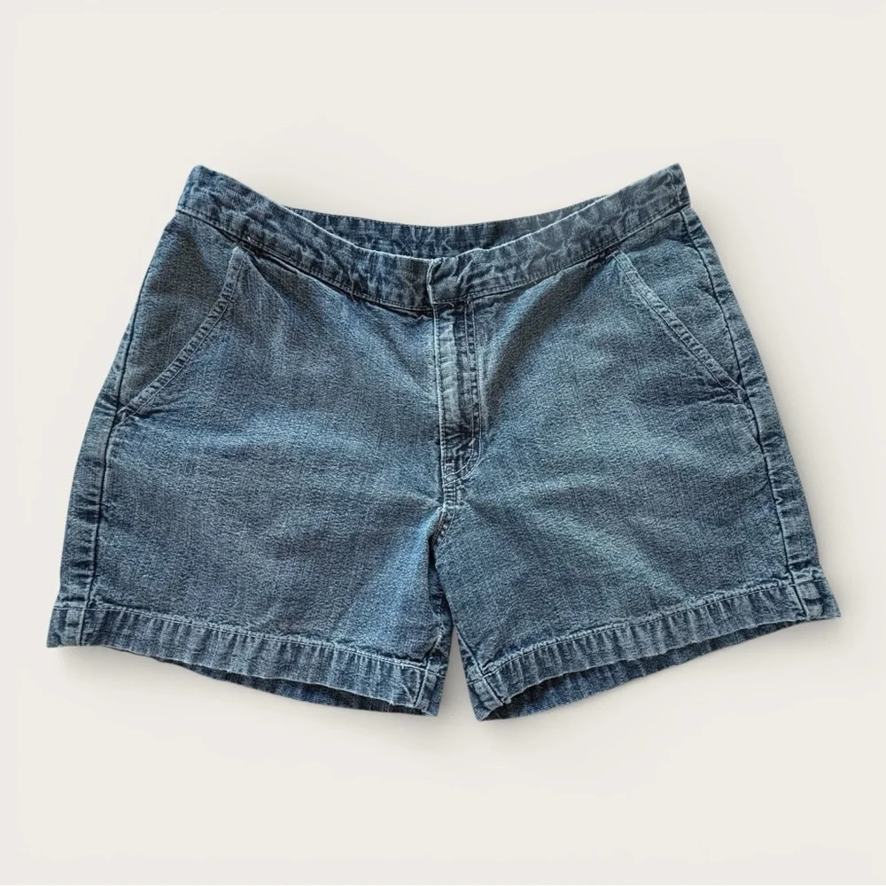 Rare Vintage 2001 Women's Levi's Denim Jean Shorts Size 10 Zipper Fly (32x4.5) - Picture 15 of 16